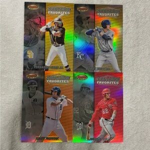 2020 Bowman’s Best Topps Franchise Favorites Refractors (Lot of 4)